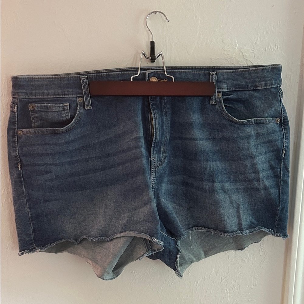 Signature by Levi Strauss Dark Blue Jean Shorts